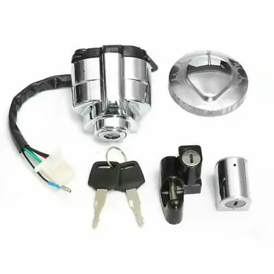 $42.98 • Buy For Honda VT250 Shadow VT400 VT600 VT750 Ignition Switch Gas Cap Helmet Lock Set