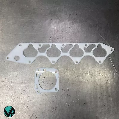 B18C1 GSR Thermal Intake Manifold & 70mm Throttle Body Gaskets For Honda Acura  • $32.95