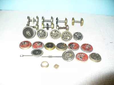 Large Assortment Of HO 'Steam Locomotive Driver Wheel/Wheel Sets'-PARTS/REPAIRS • $9.99