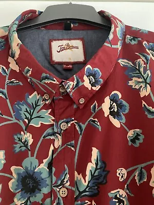 Joe Browns Shirt 4xl Xxxxl 33 Inch Pit To Pit • £15.01