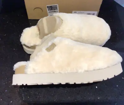 Bnib Ugg Fuzz Sugar Slide Slippers Uk 6 Euro 39 • £45