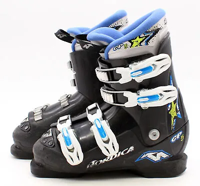 Nordica GP TJ Junior Ski Boots - Size 5.5 / Mondo 23.5 Used • $54.99