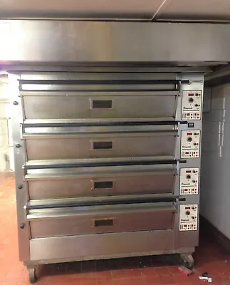 Tom Chandley Oven Mk4M 24 Tray 4 Deck High Crown Bakery FULLY REBUILT 3 Mth Wnty • £10995