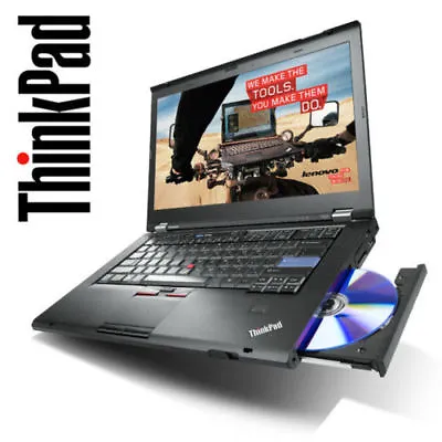 £229.99 • Buy Lenovo Thinkpad T410 Laptop Intel Core I5 2.1GHz 4GB RAM 128GB SSD WIN 7
