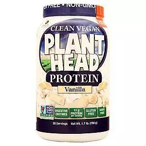 Genceutic Naturals Plant Head Protein Vanilla 1.7 Lbs • $23.13