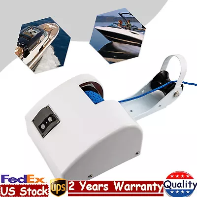 Marine Boat Electric Windlass Anchor Winch Wireless Remote Controlled Saltwater • $160.20