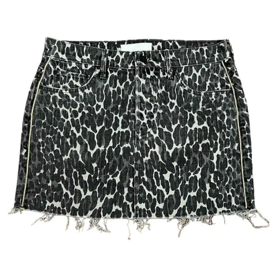 $80 • Buy MOTHER SUPERIOR Skirt The Vagabond Mini Fray Spot On Size 28