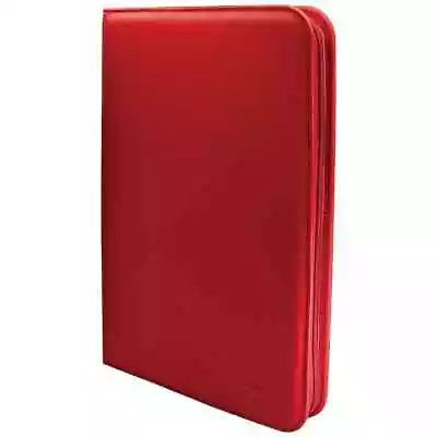 $29.99 • Buy Ultra Pro Vivid Red 9 Pocket Zippered PRO Binder Pokemon, Magic, Etc! 360 Cards