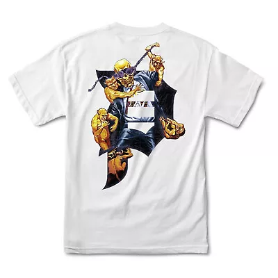 White Primitive X Megadeth Dirty P Chains Tee • $25