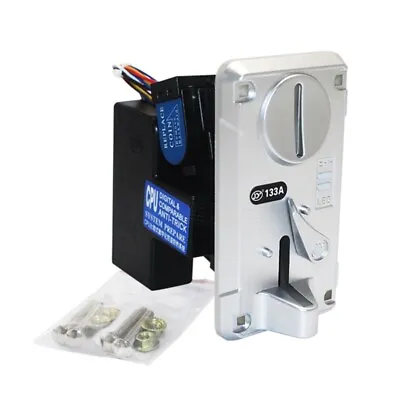 Multi Coin Acceptor Coin Pusher Memory For Vending Machine Arcade Game Ticket • £13.31