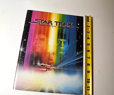 Star Trek The Motion Picture Premiere Souvenir Movie Program Vintage 1979 • $8.99
