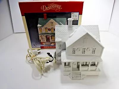 Lemax Dickensvale Porcelain Lighted House Christmas Village DIY Paint • $15.98