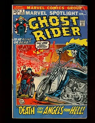 (1972) Marvel Spotlight #6 - KEY ISSUE! 2ND APPEARANCE OF GHOST RIDER! (1.8/2.0) • $40.78