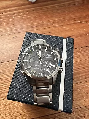 Casio Edifice EQB-500D-1A SOLAR *RARE*. • $5000