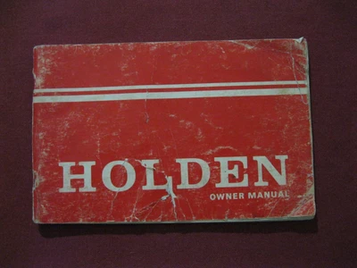 $10 • Buy Hq Holden Glovebox Owner Manual Monaro Gts Sandman