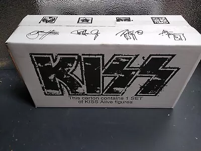 Rare KISS Alive Figure CARTON OFFICIAL Design Factory Unopened  McFarlane 2000 • $76