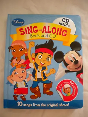 Disney Sing-Along Pre School CD & Padded Lyric Book  BRAND NEW Mickey Mouse Club • £3.99