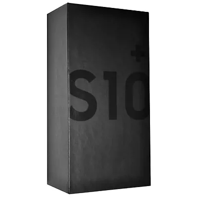 BNIB Samsung Galaxy S10+ Plus 4G Ceramic Black 128GB + 8GB Dual-SIM Unlocked OEM • $1685