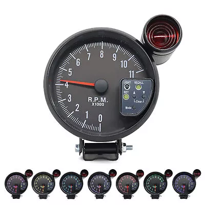 5 Inch  Gauge Black 7 Colors Backlight With    V9U7 • $30.19