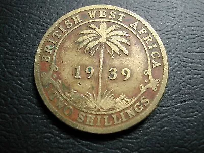 £7.99 • Buy British West Africa Two Shillings Coin 1939