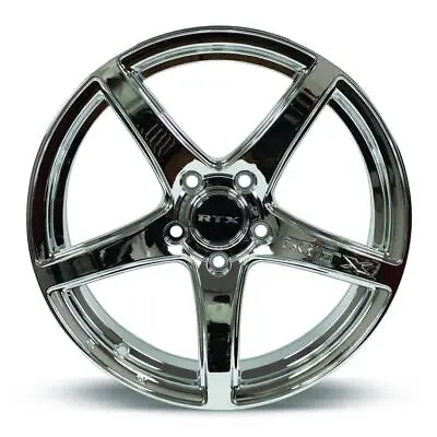 $176.30 • Buy One Wheel Rim RTX (R-Spec) | 082943 | Illusion | Chrome / PVD | 17x7.5 5x114.3 E