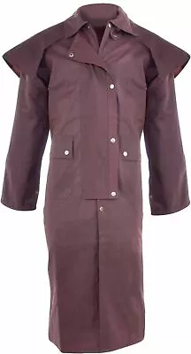 Premium Oilskin Duster Western Aussie Waterproof S M L 2XL 3XL 4XL • $119.64