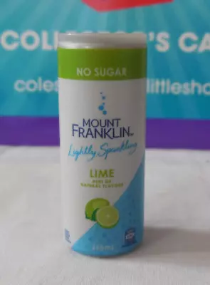 Coles Little Shop Mini Collectables - Mount Franklin Water Flavoured Lime • £3.10