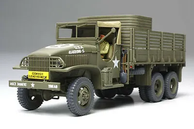 Tamiya U.S. 2.5 Ton 6x6 Cargo Truck WWII - Plastic Model Military Vehicle Kit • $27.36