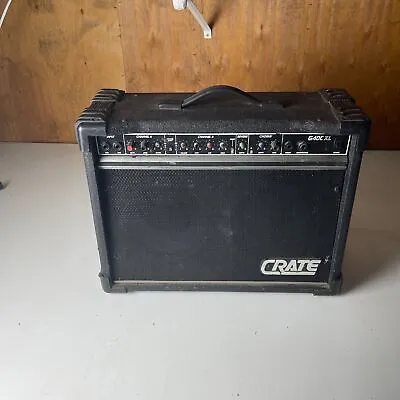 Crate G40CXL Black 2-Channel Stereo Chorus & Reverb Guitar Amplifier - For Parts • $123.25