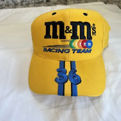 Chase Authentics Ken Schrader #36 NASCAR M&M's Racing Team Strapback Hat Cap MM • $12