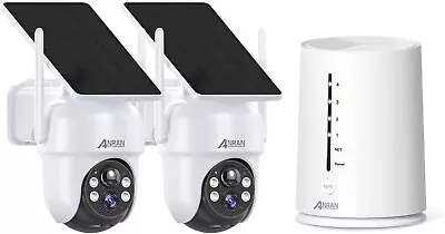 ANRAN Security Cameras Outdoor Wireless 2 Cam-Kit 4MP FHD Home Security Camera • $60