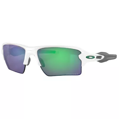 Oakley Flak 2.0 XL Sunglasses POLISHED WHITE | PRIZM JADE • $184