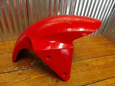 03-06 Kawasaki Z1000 ZR1000 RED FRONT FENDER 35023-1602-234 • $37.95