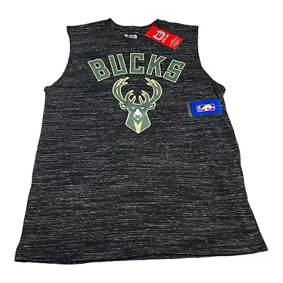 NWT Men's Ultra Game NBA Milwaukee Bucks Jersey Sleeveless Muscle T-Shirt Sz XXL • $19.99