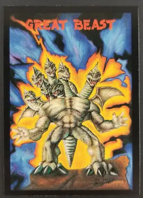 Great Beast 1991 Monster In My Pocket Card #1 (NM) • $2.95