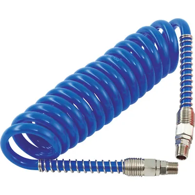 PCL 10m Long Coiled Air Hose Assembly 8mm High Quality HA5219 • £36.95