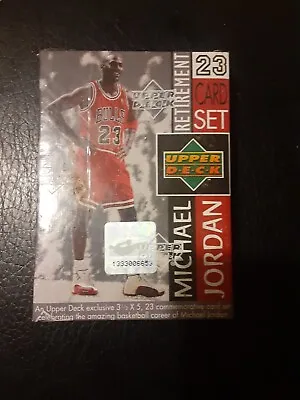 1999 Upper Deck Michael Jordan Retirement 23 Card Set Crisp Corners! & CARDS$ • $30