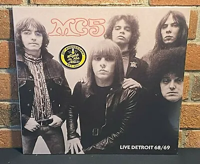 MC5 - Live Detroit 68/69 Limited/500 Anni Edition SILVER COLORED VINYL LP New! • $19.99