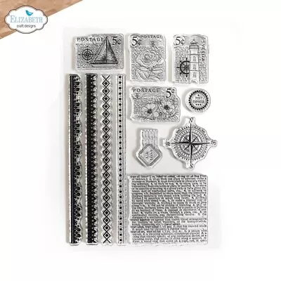 Elizabeth Craft Designs Clear Stamps Travel & Postage • $19.95