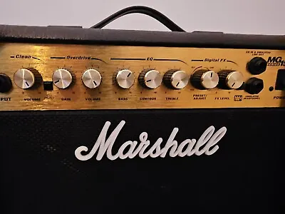 Marshall MG15GFX MG Gold 4-Channel 15W Amplifier - Black • £79.25
