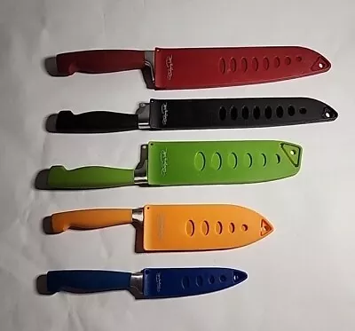 Wolfgang Puck Kitchen Knife Set Of 5 • $25