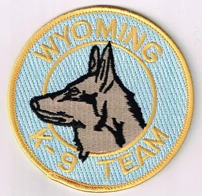 Wyoming Police Michigan - K9 Team  Patch • $4.65