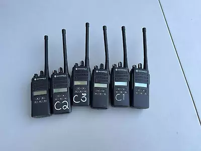 Lot Of 6 Motorola Cp185 VHF Two Way Handheld Radio 136-174mhz 16ch • $349.99