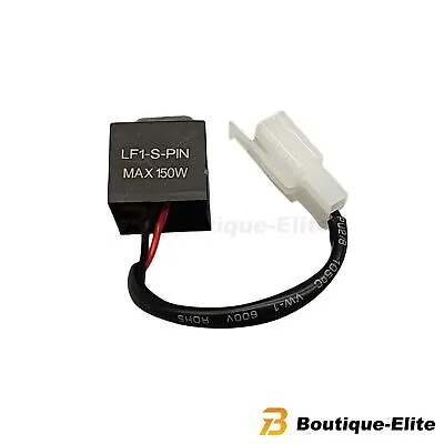 2 Pin 12V Electronic LED Flasher Relay Fix Motorcycle Turn Signal Lights Blinker • $4.79