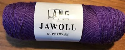  Jawoll Superwash Yarn By Lang Purple 83.0194 • $9