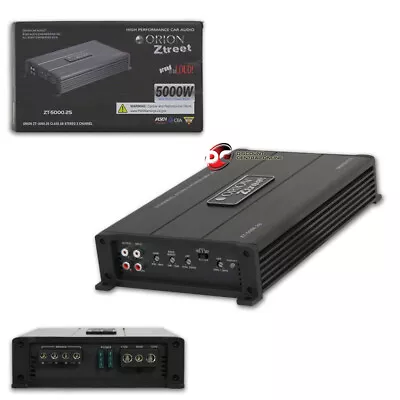 Orion ZT-5000.2S ZT 2-channel Class AB Car Audio Amp Amplifier 5000w Max  • $74.99