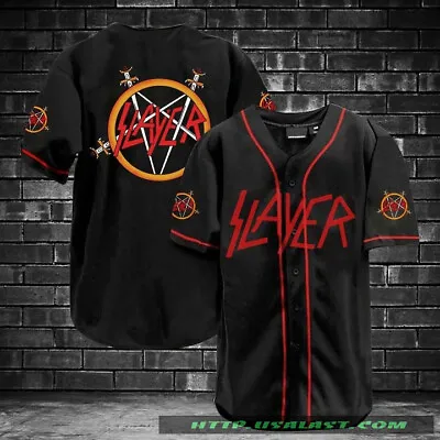 Personalized SLAYER 3D Band Jersey For Your Bestie Shirt All Size S-5XL • $32.90