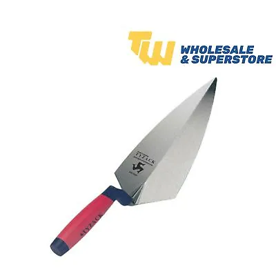 Tyzack 12” Philadelphia Brick Trowel 300mm Broad Heel Soft Grip Hand Trowel • £28.99