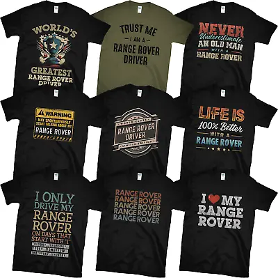 Range Rover Driver T-shirts. Pick From Awesome Funny Designs. Perfect Gift Idea • £14.99