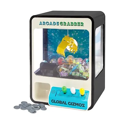 Global Gizmos Arcade Candy Grabber / Kids Claw Machine Game / Black Colour • £34.99
